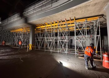 1 Apuntalamiento, Estadio Azteca, Ciudad de México